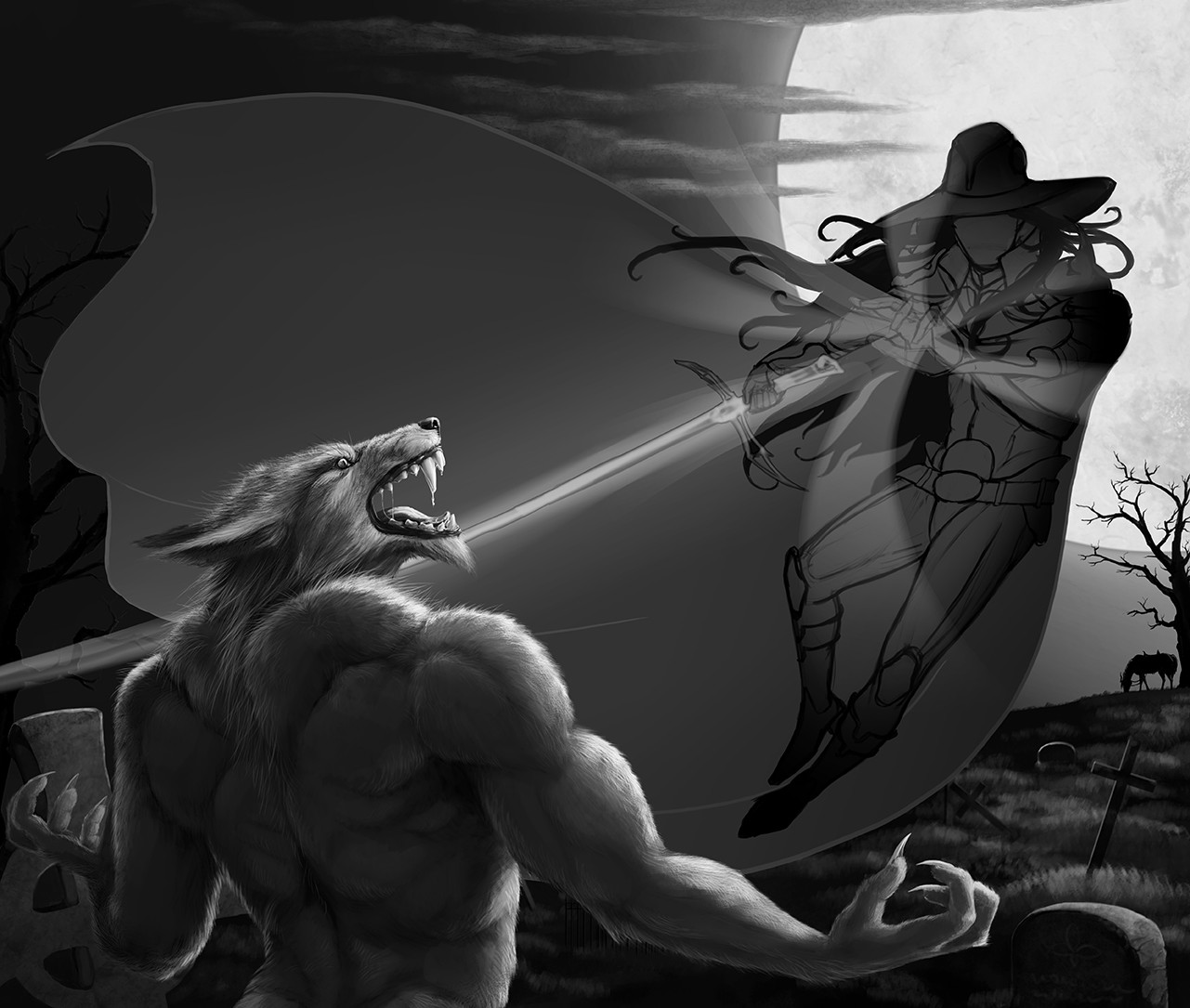 Cuenta la leyenda que una vez, hace muchos años, Drácula, señor de los vampiros, plantó su semilla en el vientre de una mujer mortal, dando origen a una estirpe maldita de seres híbridos, condenados a vagar eternamente por un camino sangriento que no conducía hacia ninguna parte. … Aquel bosque de Nueva Inglaterra podría parecer completamente virgen, de no ser por algunas granjas abandonadas y por una pista forestal muy poco transitada. La comarca, nunca muy poblada,  había quedado prácticamente desierta va