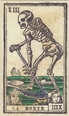 La carta de la Muerte - Tarot 