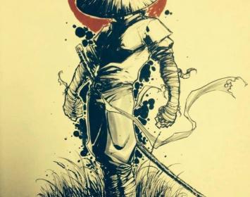 Hace muchos años, vivía en una ciudad japonesa un acaudalado mercader, antiguo contrabandista, que gracias a sus negocios sucios había obtenido una gran fortuna y el odio del daimio (señor feudal). Sabiendo que sus riquezas despertaban la codicia de los ladrones y la envidia del daimio, el mercader se cuidaba con sumo celo de su seguridad: había convertido su casa en un verdadero fortín, virtualmente impenetrable para cualquier intruso, y casi nunca se separaba de su viejo sable. Un día, le ordenó a su cria